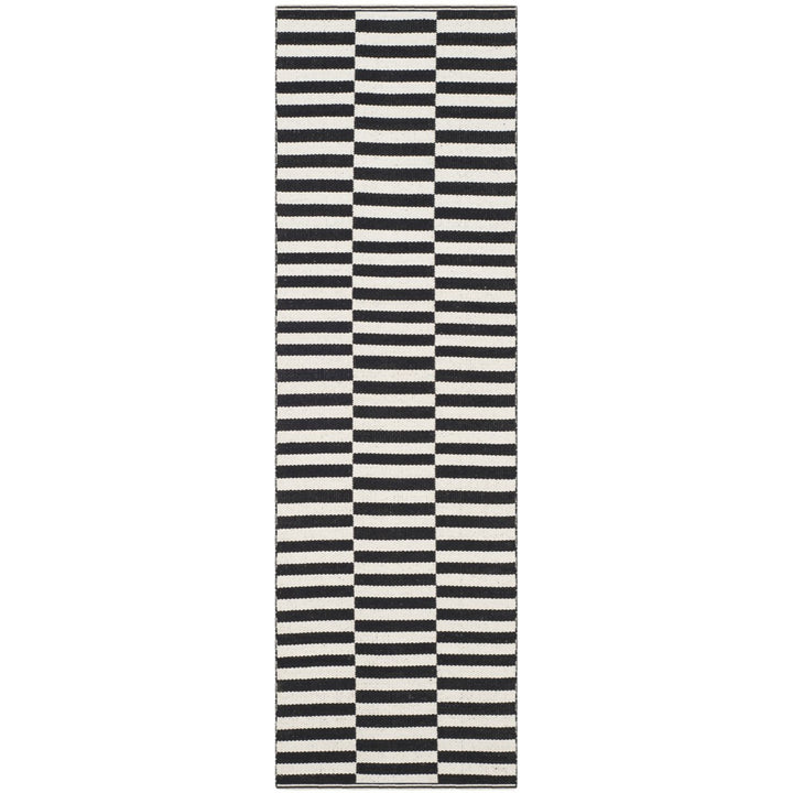 SAFAVIEH Montauk MTK715D Handwoven Ivory / Black Rug Image 3