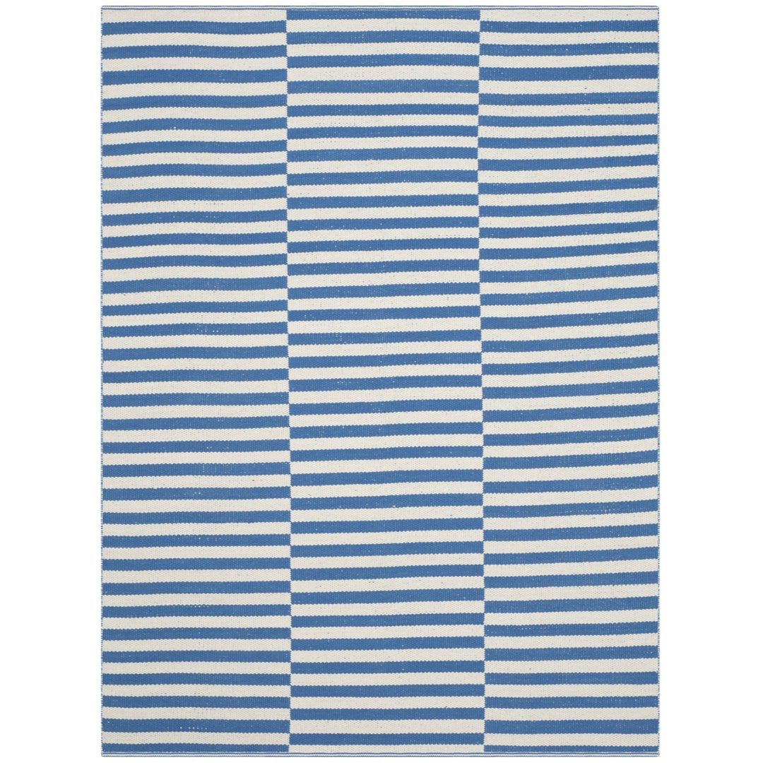 SAFAVIEH Montauk MTK715C Handwoven Ivory / Blue Rug Image 5