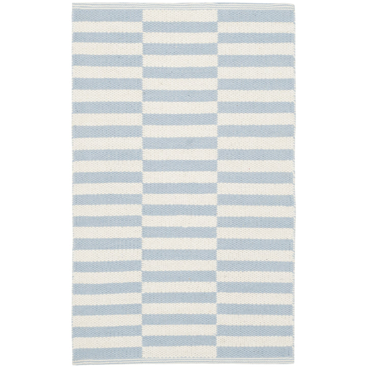 SAFAVIEH Montauk MTK715B Handwoven Ivory /Light Blue Rug Image 5