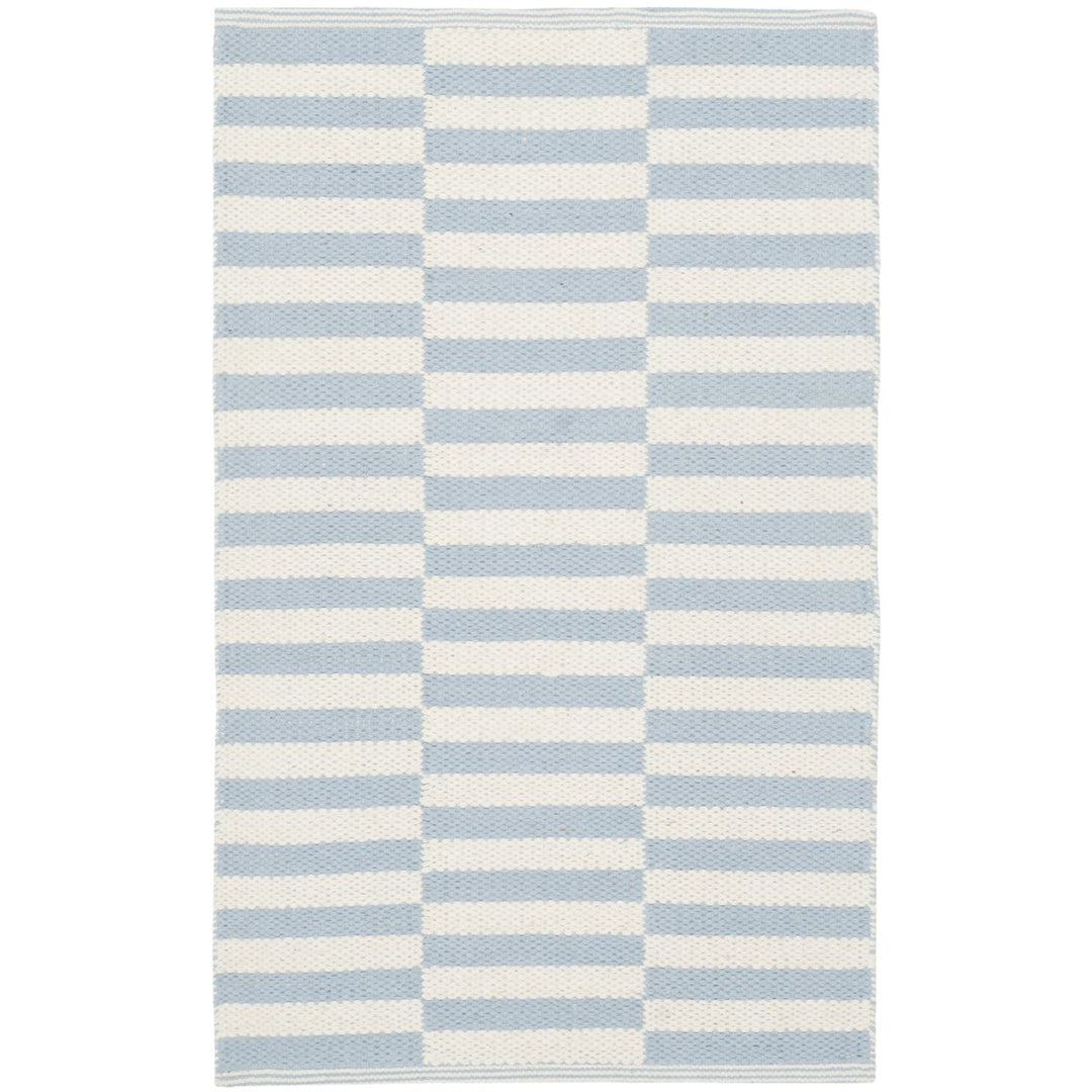 SAFAVIEH Montauk MTK715B Handwoven Ivory /Light Blue Rug Image 1