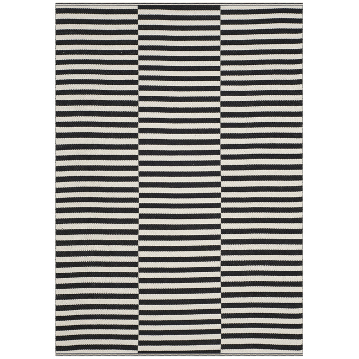 SAFAVIEH Montauk MTK715D Handwoven Ivory / Black Rug Image 10