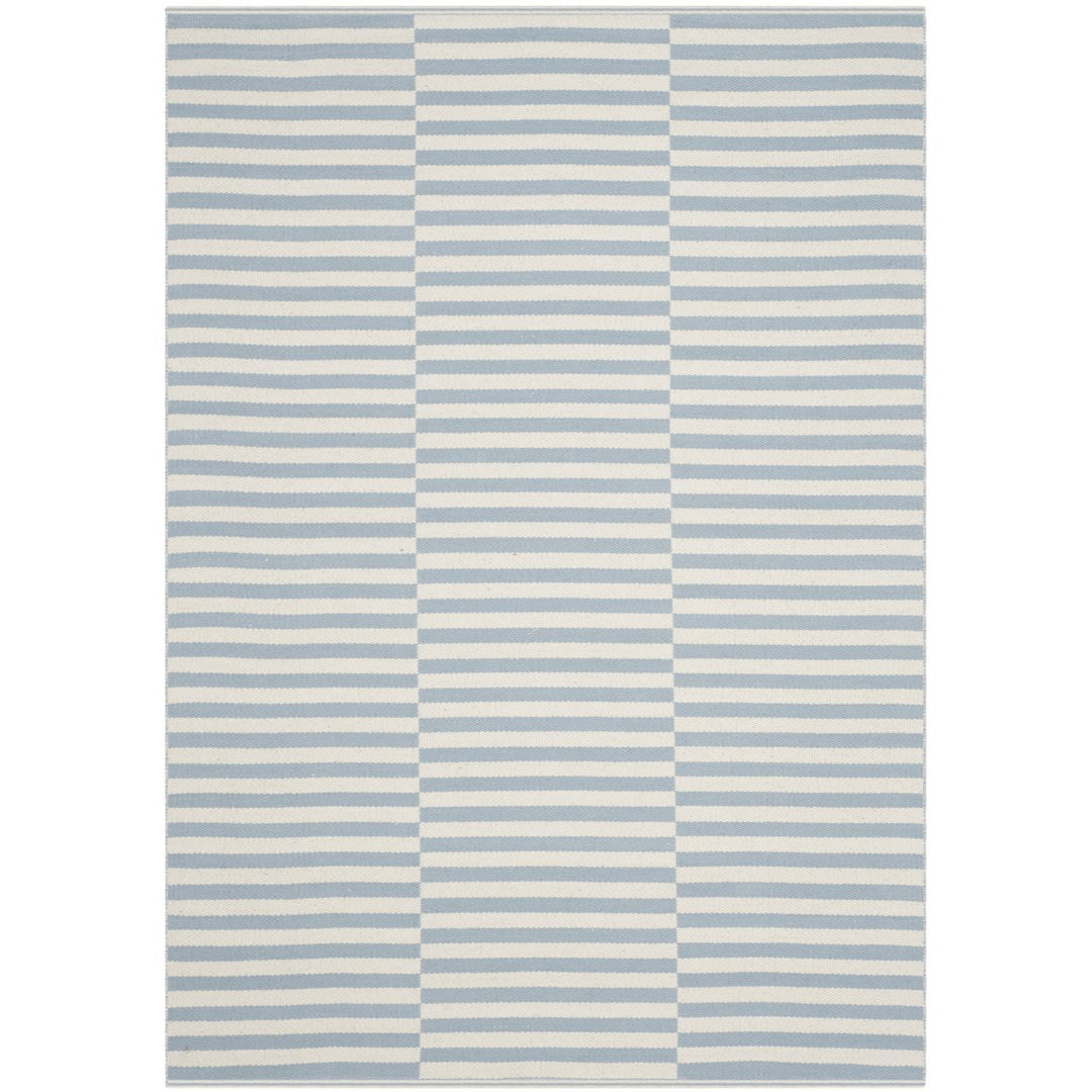 SAFAVIEH Montauk MTK715B Handwoven Ivory /Light Blue Rug Image 1