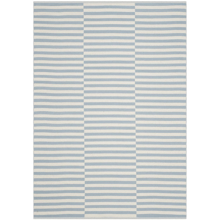 SAFAVIEH Montauk MTK715B Handwoven Ivory /Light Blue Rug Image 1