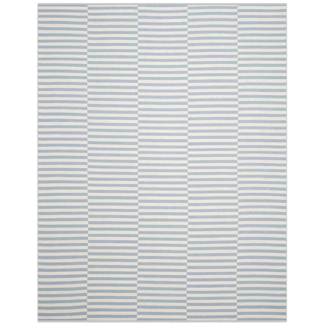 SAFAVIEH Montauk MTK715B Handwoven Ivory /Light Blue Rug Image 10