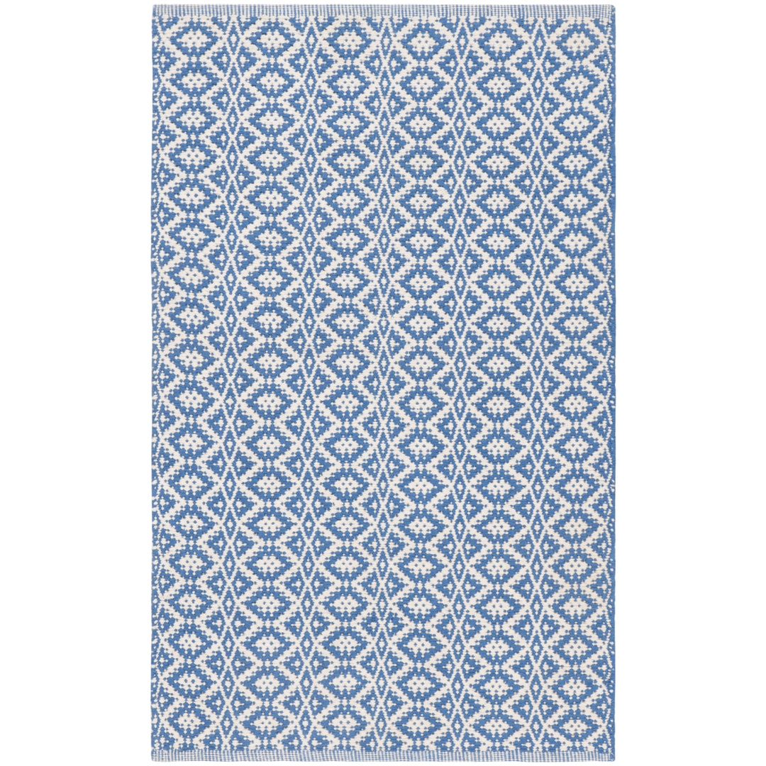 SAFAVIEH MTK716C Montauk Ivory / Blue Image 1