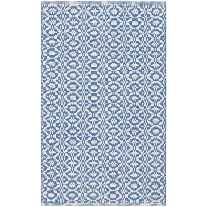 SAFAVIEH MTK716C Montauk Ivory / Blue Image 1