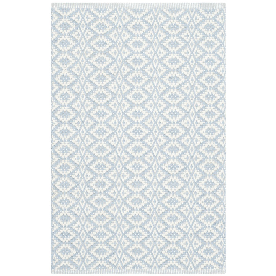 SAFAVIEH Montauk MTK716B Handwoven Ivory /Light Blue Rug Image 1