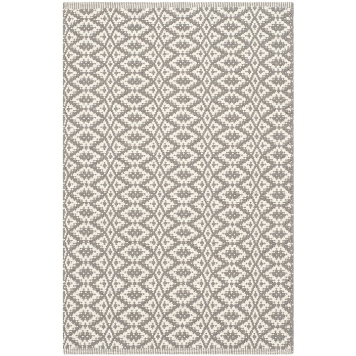 SAFAVIEH Montauk MTK716A Handwoven Ivory / Grey Rug Image 1