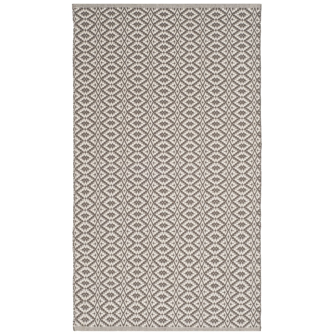 SAFAVIEH Montauk MTK716A Handwoven Ivory / Grey Rug Image 1