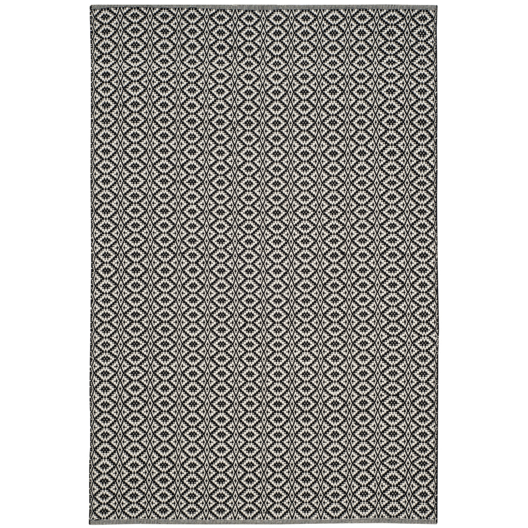 SAFAVIEH Montauk MTK716D Handwoven Ivory / Black Rug Image 8