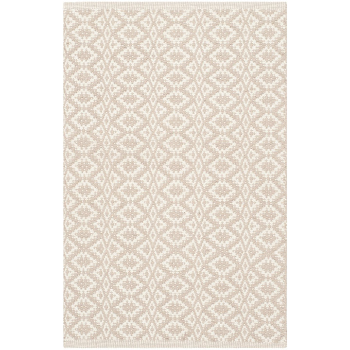 SAFAVIEH Montauk MTK716G Handwoven Ivory / Beige Rug Image 1