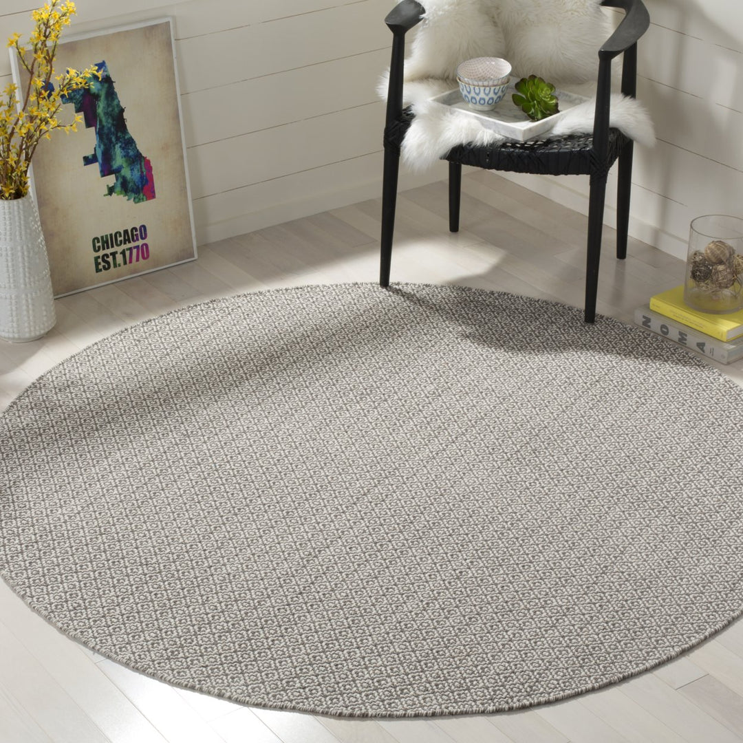 SAFAVIEH Montauk MTK717A Handwoven Ivory / Grey Rug Image 2