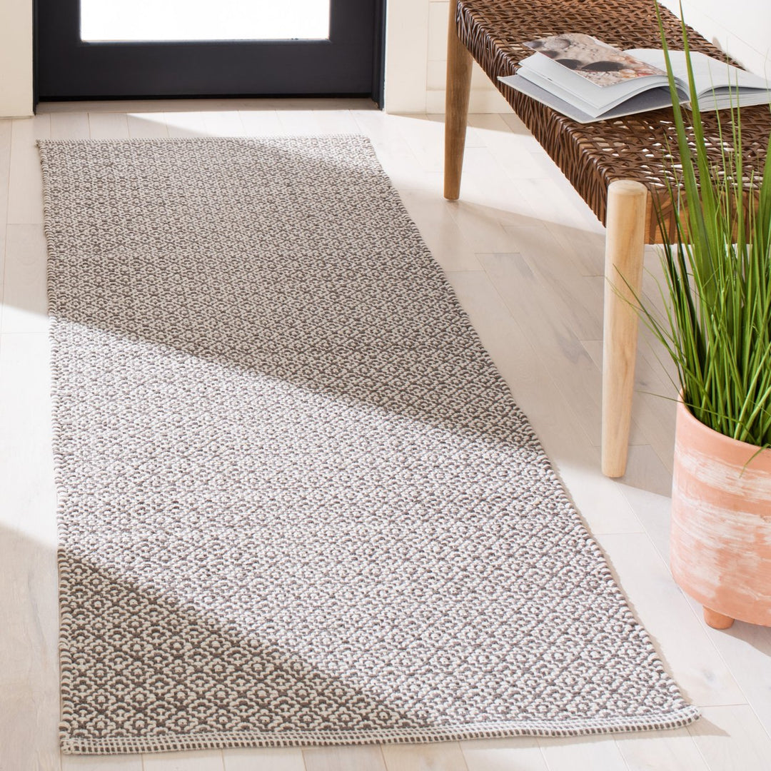 SAFAVIEH Montauk MTK717A Handwoven Ivory / Grey Rug Image 3