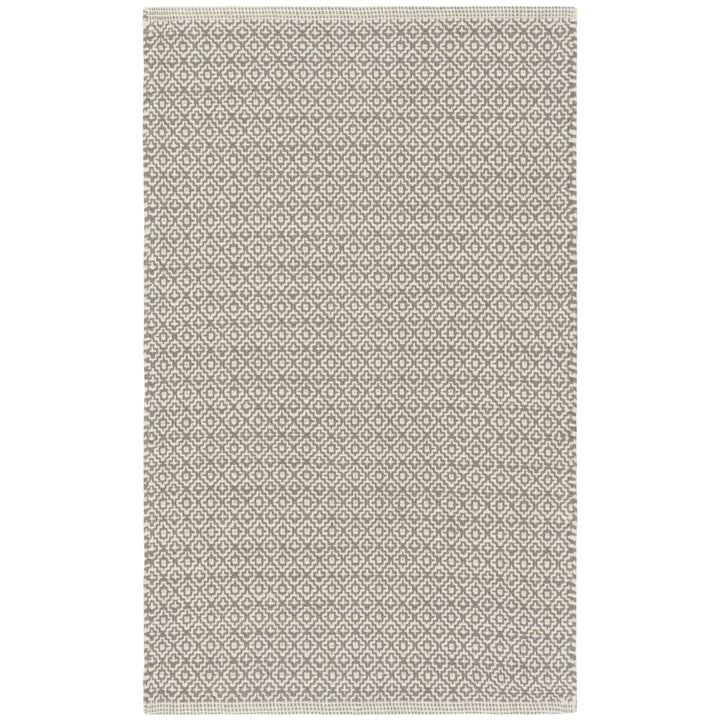 SAFAVIEH Montauk MTK717A Handwoven Ivory / Grey Rug Image 1