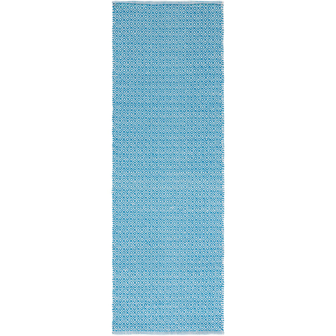 SAFAVIEH Montauk MTK717C Handwoven Ivory / Blue Rug Image 1