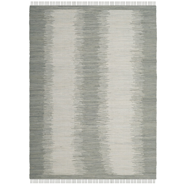 SAFAVIEH Montauk Collection MTK718A Handwoven Grey Rug Image 1