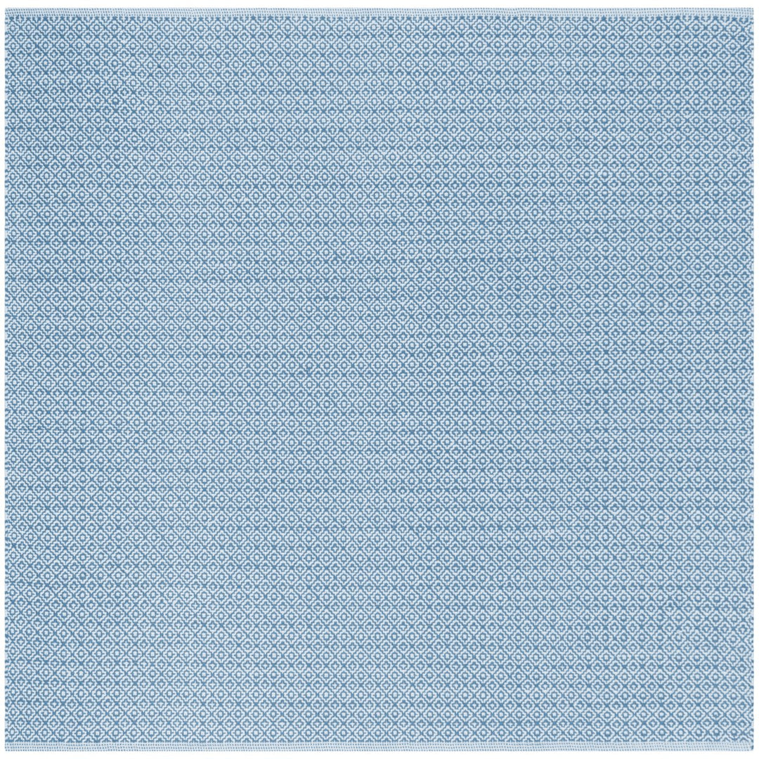 SAFAVIEH Montauk MTK717C Handwoven Ivory / Blue Rug Image 1