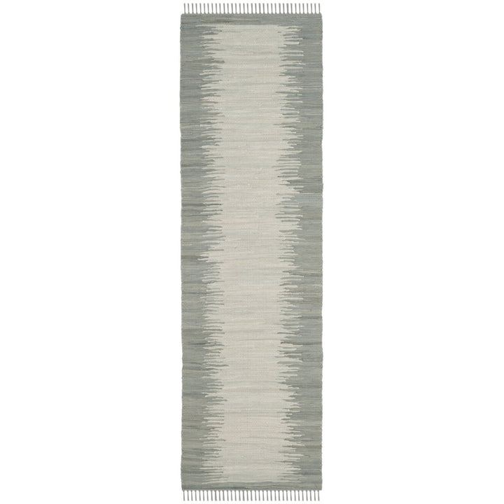 SAFAVIEH Montauk Collection MTK718A Handwoven Grey Rug Image 1