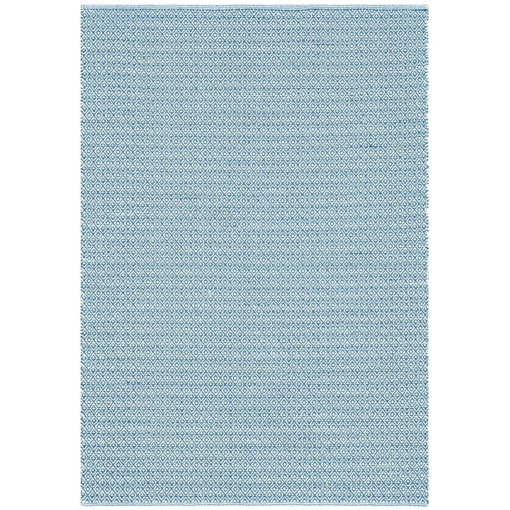 SAFAVIEH Montauk MTK717C Handwoven Ivory / Blue Rug Image 1