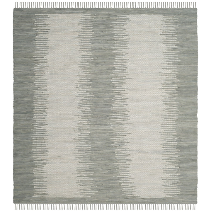 SAFAVIEH Montauk Collection MTK718A Handwoven Grey Rug Image 6