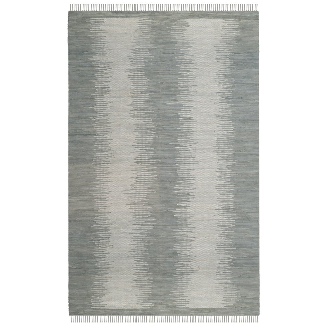 SAFAVIEH Montauk Collection MTK718A Handwoven Grey Rug Image 1