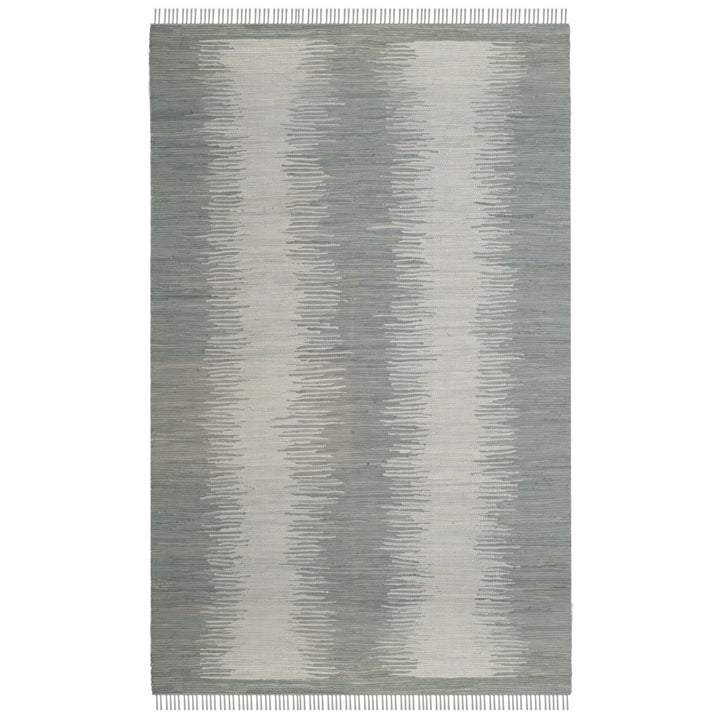 SAFAVIEH Montauk Collection MTK718A Handwoven Grey Rug Image 1