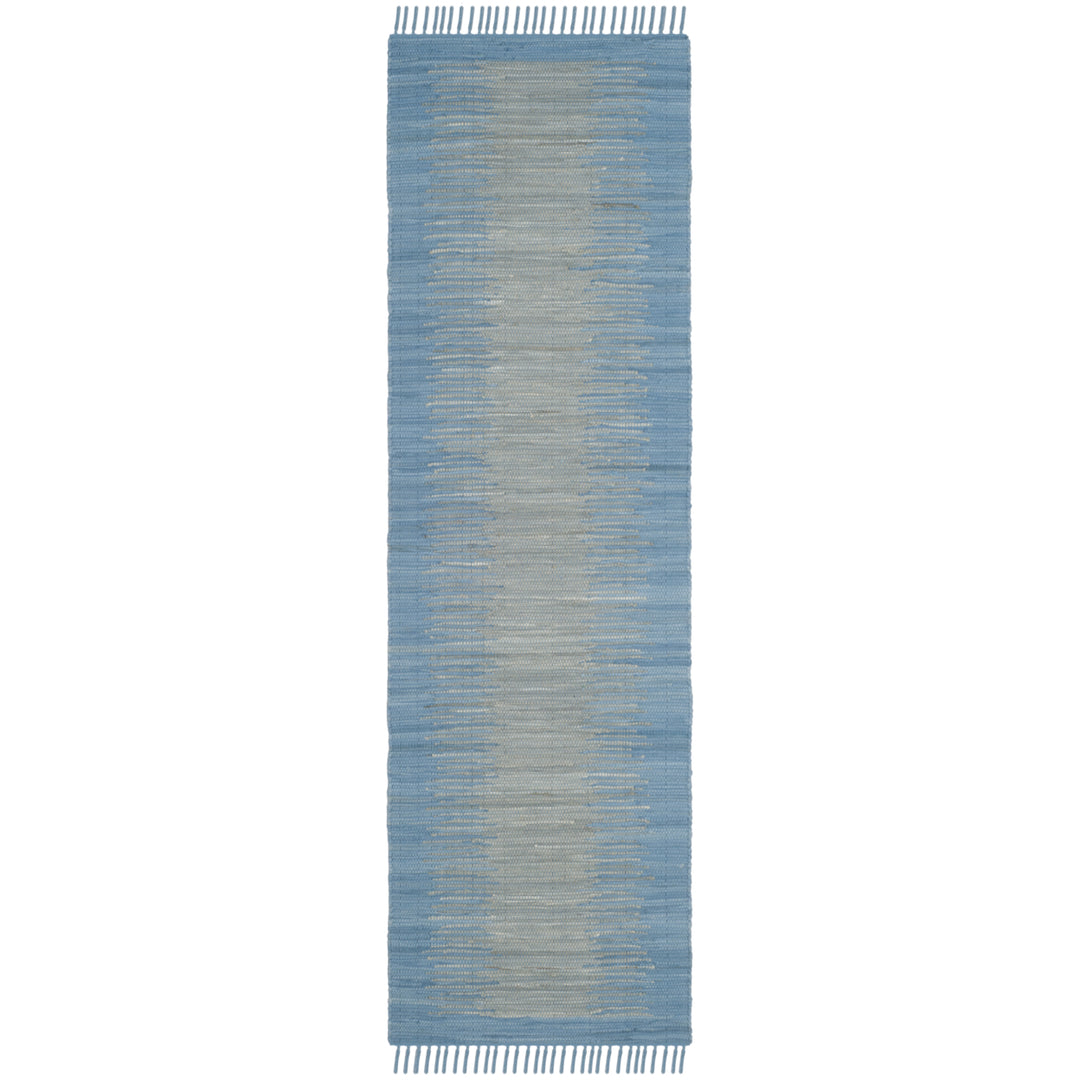 SAFAVIEH Montauk MTK718B Handwoven Light Blue Rug Image 5