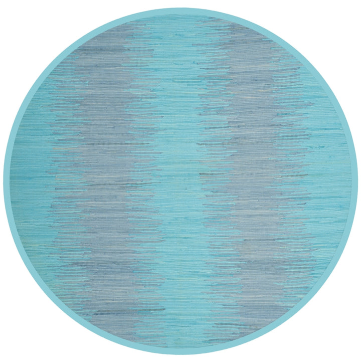 SAFAVIEH Montauk MTK718C Handwoven Turquoise Rug Image 4