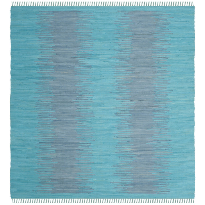 SAFAVIEH Montauk MTK718C Handwoven Turquoise Rug Image 6