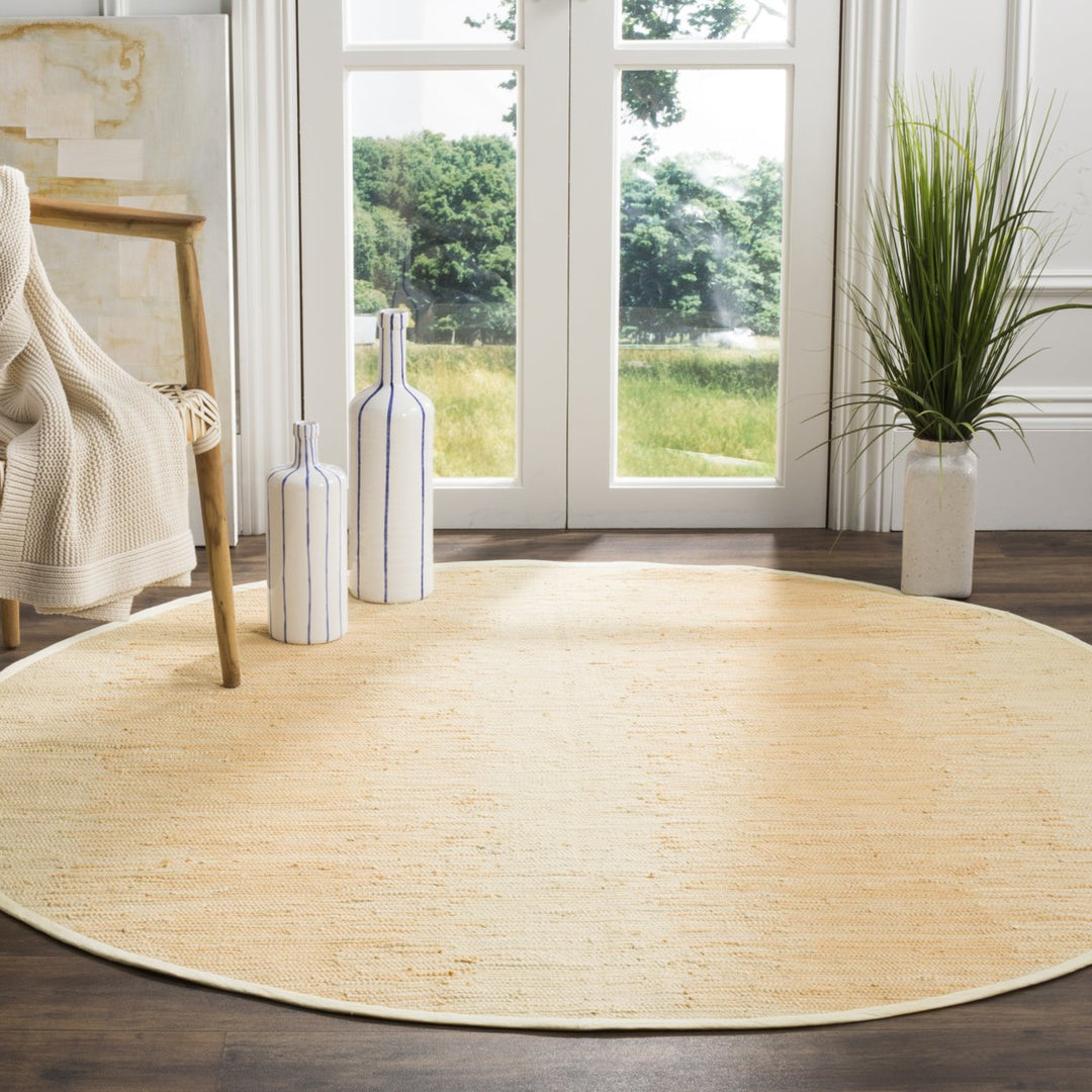 SAFAVIEH Montauk Collection MTK718G Handwoven Ivory Rug Image 2