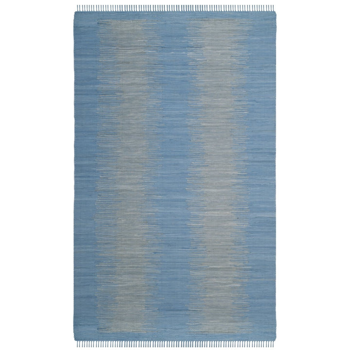 SAFAVIEH Montauk MTK718B Handwoven Light Blue Rug Image 1