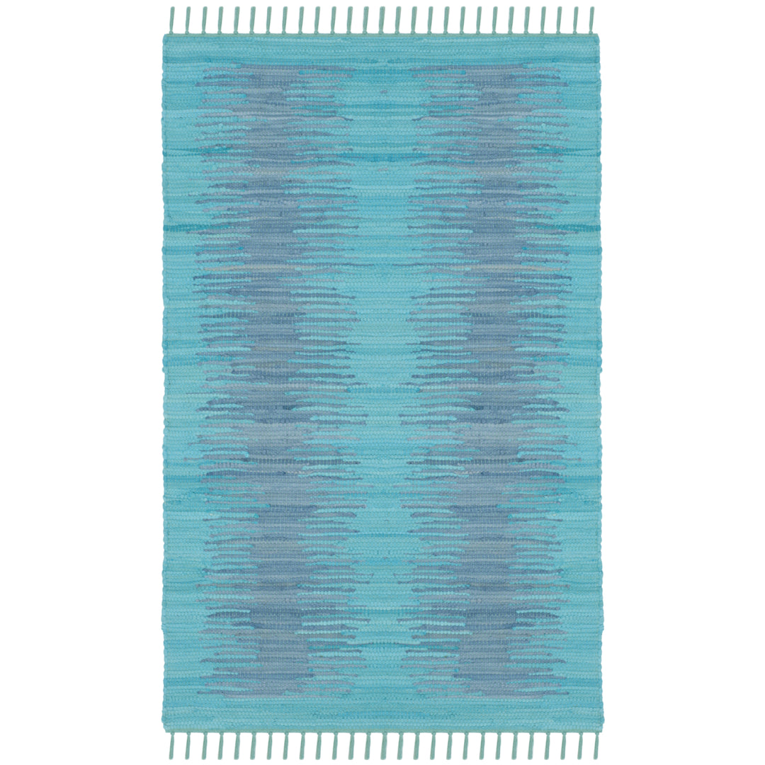 SAFAVIEH Montauk MTK718C Handwoven Turquoise Rug Image 8