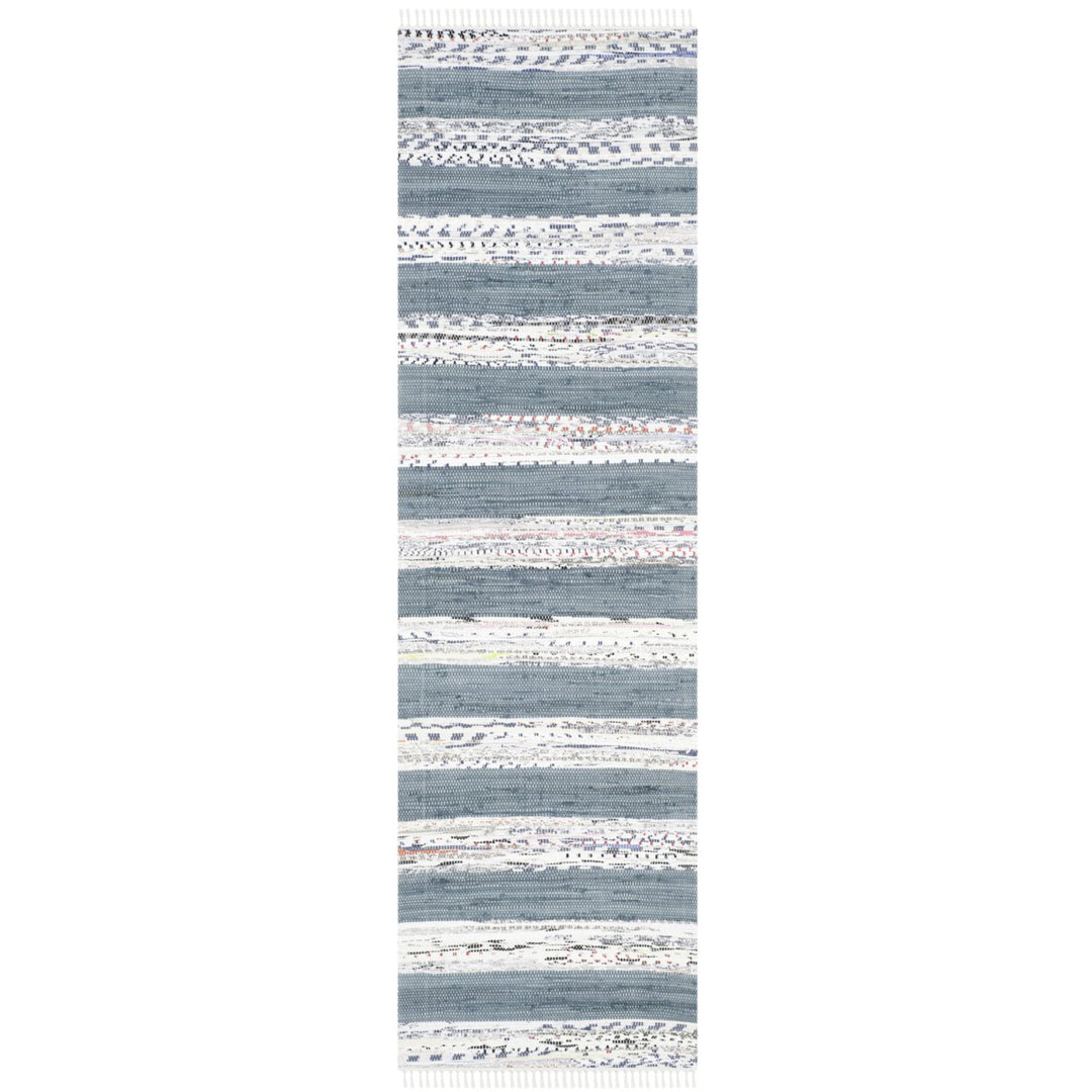 SAFAVIEH Montauk MTK720A Handwoven Ivory / Grey Rug Image 1