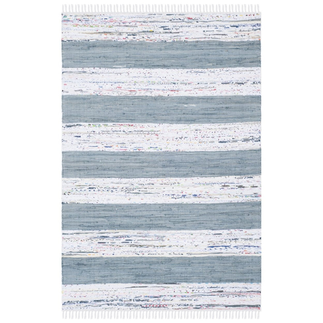 SAFAVIEH Montauk MTK720A Handwoven Ivory / Grey Rug Image 1