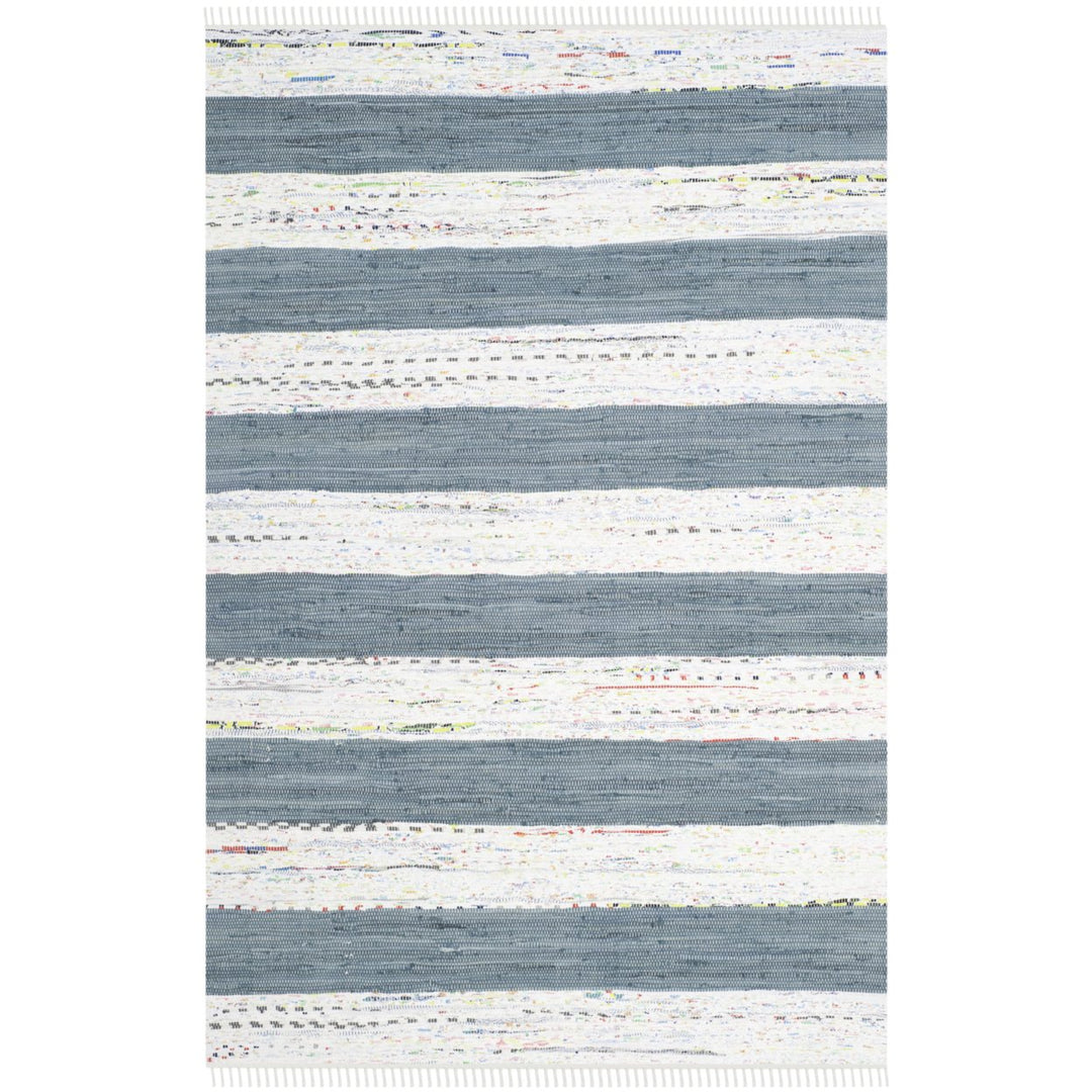 SAFAVIEH Montauk MTK720A Handwoven Ivory / Grey Rug Image 1