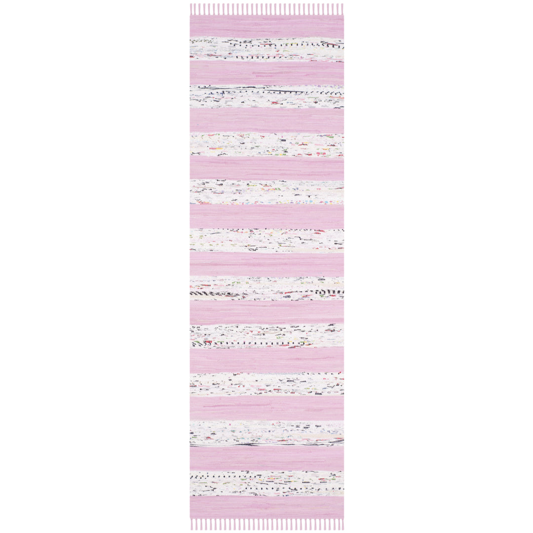 SAFAVIEH Montauk MTK720E Handwoven Ivory /Light Pink Rug Image 3