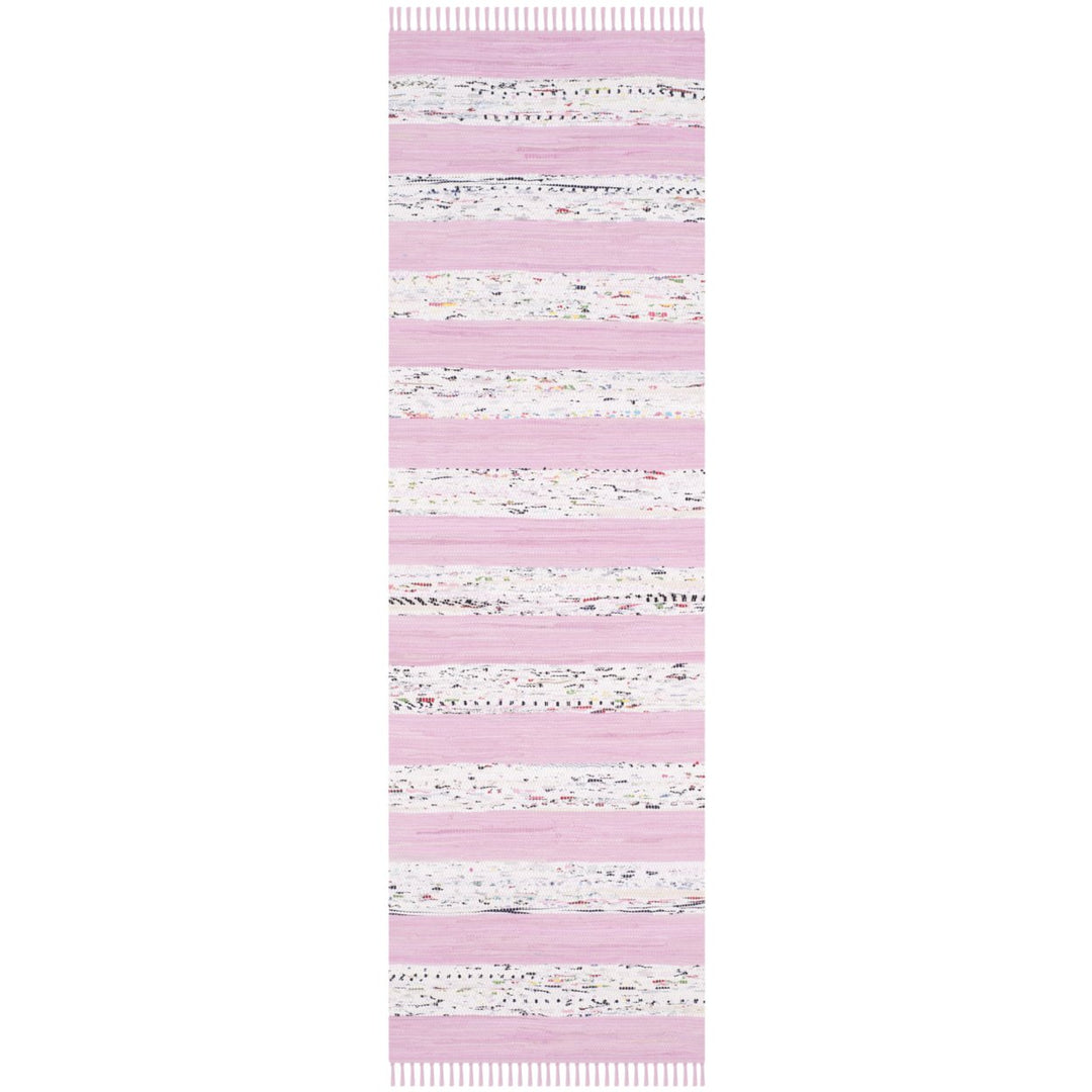 SAFAVIEH Montauk MTK720E Handwoven Ivory /Light Pink Rug Image 1