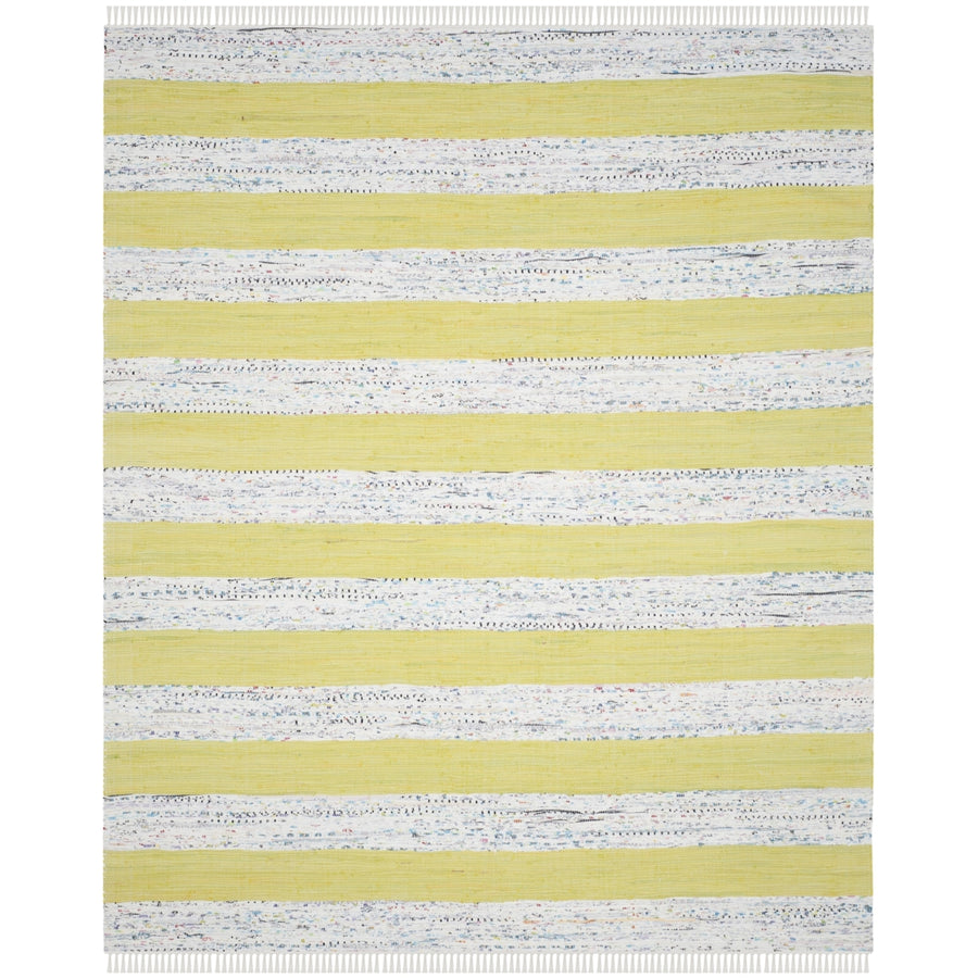 SAFAVIEH Montauk MTK720D Ivory / Light Green Rug Image 1