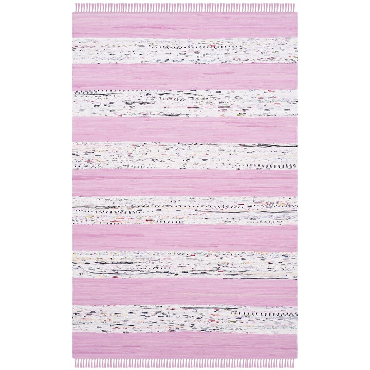 SAFAVIEH Montauk MTK720E Handwoven Ivory /Light Pink Rug Image 1