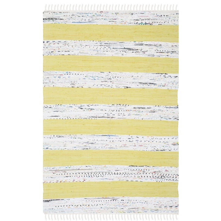 SAFAVIEH Montauk MTK720D Ivory / Light Green Rug Image 1