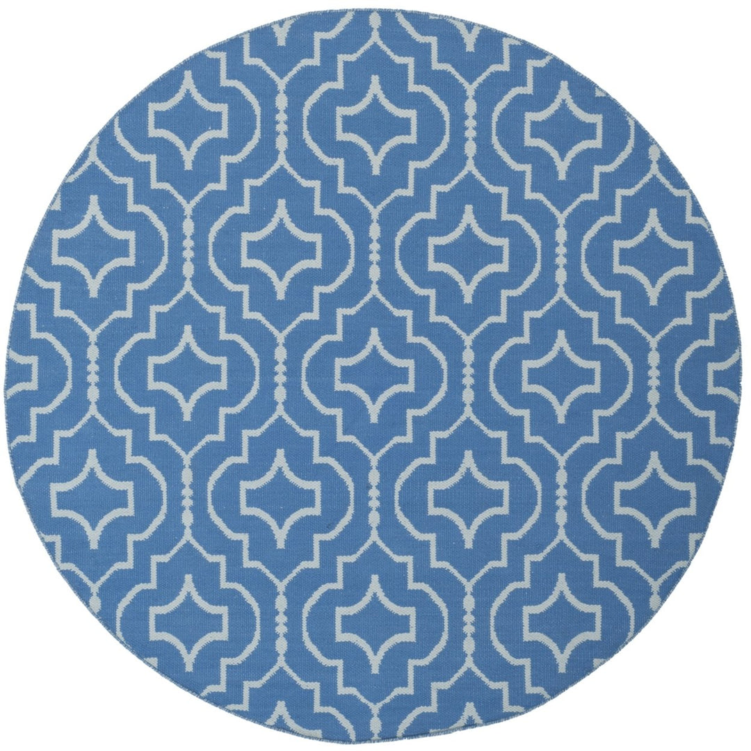 SAFAVIEH Montauk MTK722C Handwoven Blue / Ivory Rug Image 1