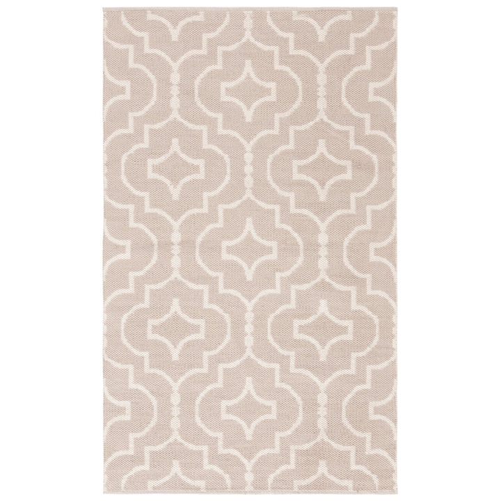 SAFAVIEH Montauk MTK722A Handwoven Grey / Ivory Rug Image 1