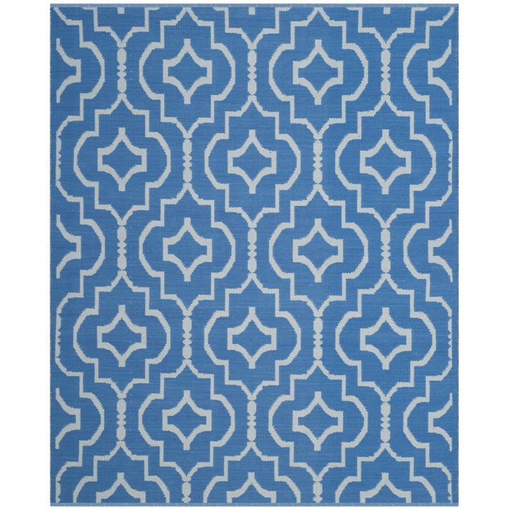 SAFAVIEH Montauk MTK722C Handwoven Blue / Ivory Rug Image 1