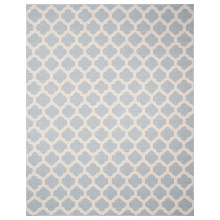 SAFAVIEH Montauk MTK723K Handwoven Light Blue /Ivory Rug Image 1