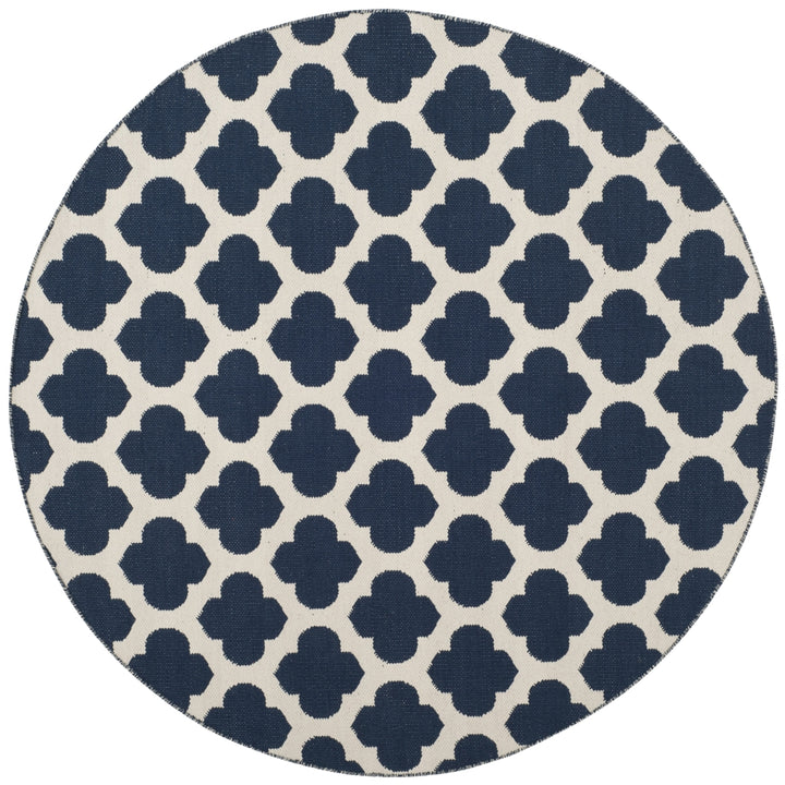 SAFAVIEH Montauk MTK723H Handwoven Navy / Ivory Rug Image 4