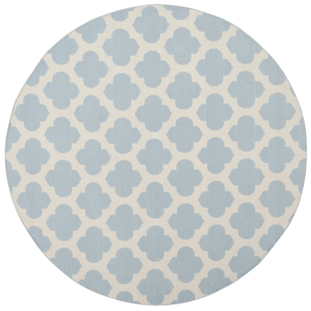 SAFAVIEH Montauk MTK723K Handwoven Light Blue /Ivory Rug Image 1