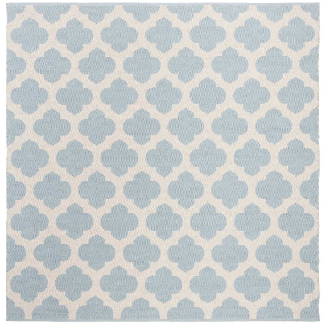 SAFAVIEH Montauk MTK723K Handwoven Light Blue /Ivory Rug Image 1