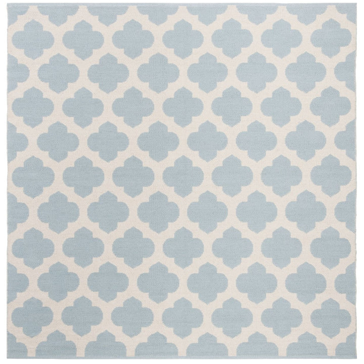 SAFAVIEH Montauk MTK723K Handwoven Light Blue /Ivory Rug Image 1