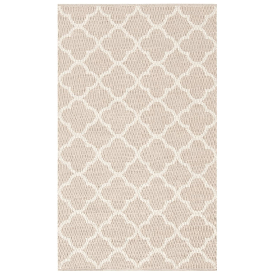 SAFAVIEH Montauk MTK725A Handwoven Grey / Ivory Rug Image 1