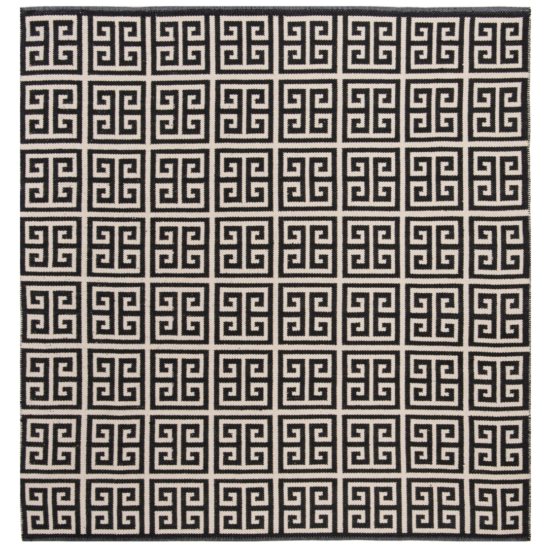 SAFAVIEH Montauk MTK724D Handwoven Black / Ivory Rug Image 6